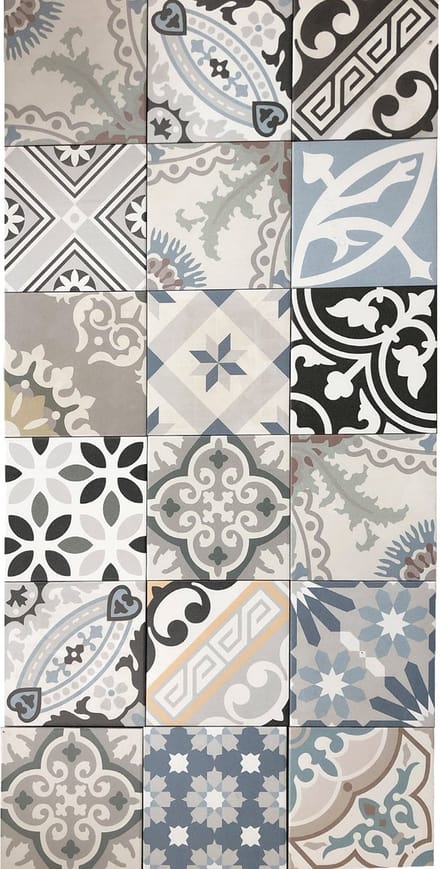 Marokkaans patchwork van tegels