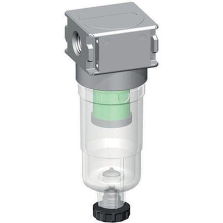 Microfilter 0.01micron G1/8'' 230l/min Auto Polycarbonaat Multifix 0