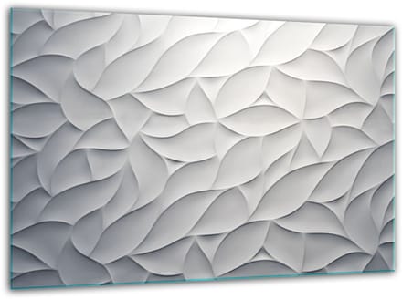 TMK ArtDeko D30x22 - Gëharde Glazen Snijplank - 30cm x 22cm - Krasbestendig
