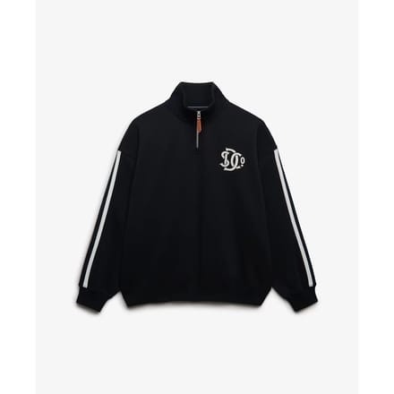 Dames sweatshirt met 1/2 rits Superdry Country Club