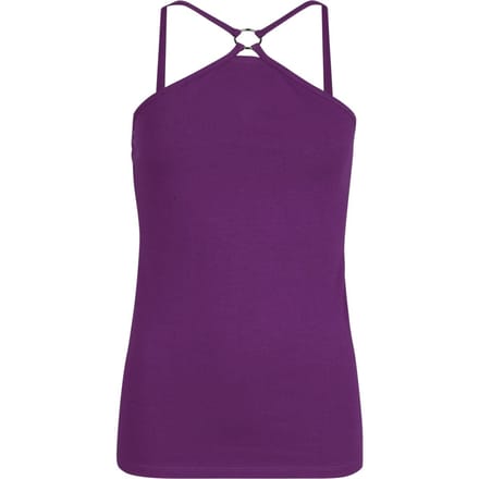 R.E.D. Rock-Engineered Design paarse top met spaghettibandjes - Dames - M