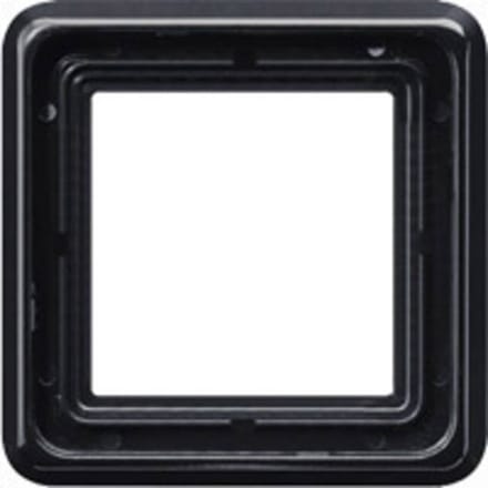 Jung CD581SW Afdekking Frame 1-voudig Zwart 1 stuk(s)