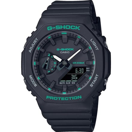 G-Shock G-MS GMA-S2100GA-1AER Green Accent Colors Horloge