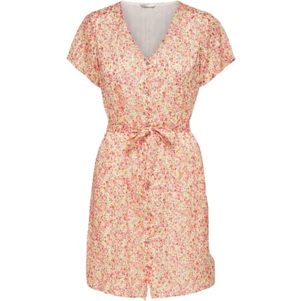 Dames jurk Only onlmandi button