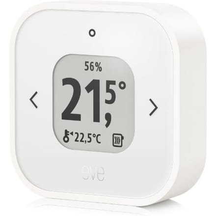 Eve Thermo Control (Matter) – Temperatuursensor en bediening voor Eve Thermo (Matter) - Wit