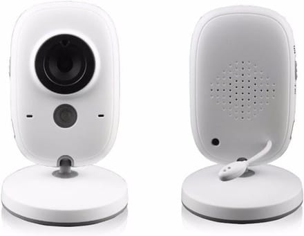 Babyfoon Video - Oudermonitor Camera - Kind Bewaken - 3.2 Inch LCD - 4 Kanalen - Wit