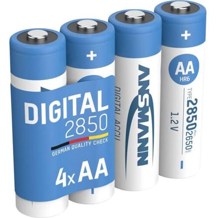 Ansmann Digital HR06 Oplaadbare AA batterij (penlite) NiMH 2650 mAh 1.2 V 4 stuk(s)