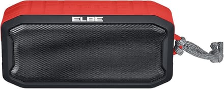 Draadloze Bluetooth Speaker Rood 5W - Waterdicht IPX7 - TWS Stereo Functionaliteit