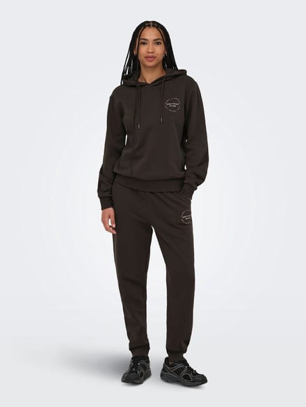 Only play cava joggingbroek in de kleur bruin.