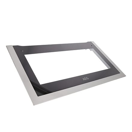AEG voorste glas, inox, AEG, 594x331mm 140052748013