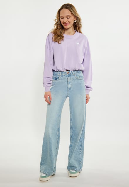 Mymo Sweatshirt Dames Lavendel