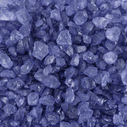 Decoratieve Gekleurde Glassteentjes / Gekleurd Glas - Violet - 4-10mm - 1kg