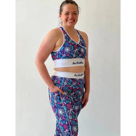Lange dames legging Les Poulettes Fitness Hippocampe