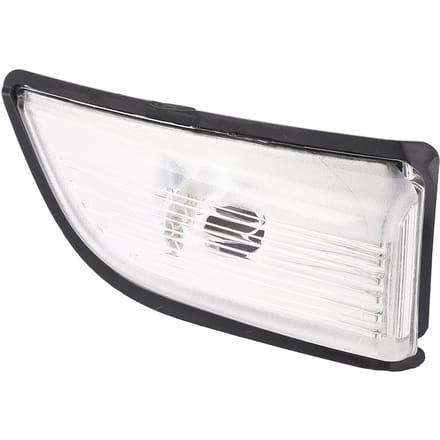 Lentille de Clignotant de Rétroviseur Latéral Coques de Lampe de Couverture de Clignotant Extérieur pour XC60 2008 à white