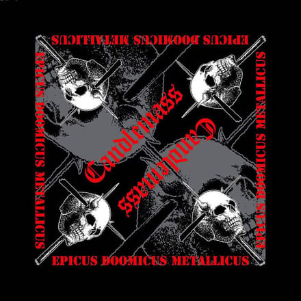 Candlemass - Epicus Doomicus Metallicus Bandana - Zwart
