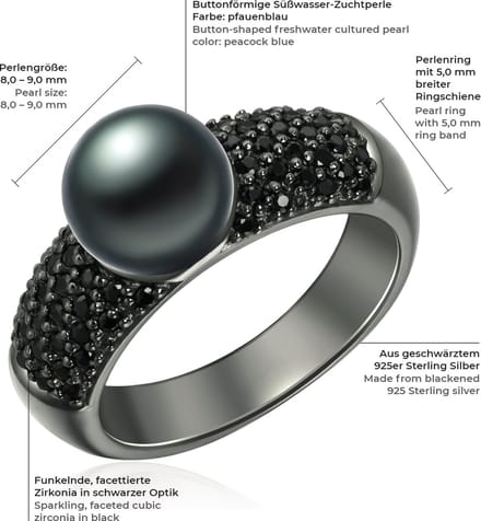 Valero Pearls Ring