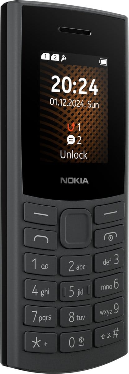 NOKIA 105 4G - Charcoal - 2024 - USB-C