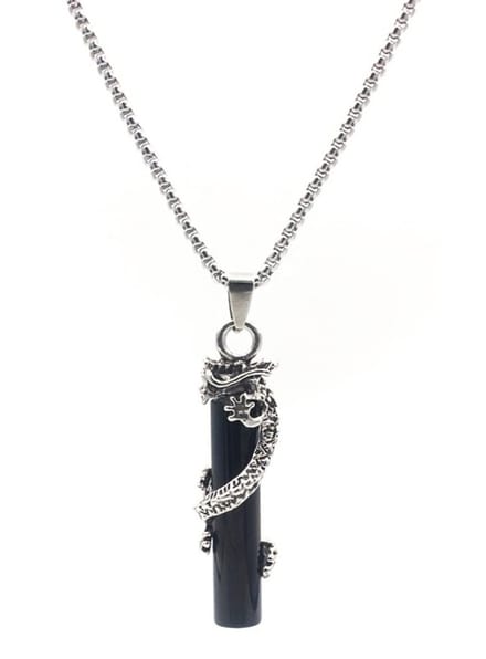 Ketting Dragon Wrap Pendant | Draak | Punk | Vintage
