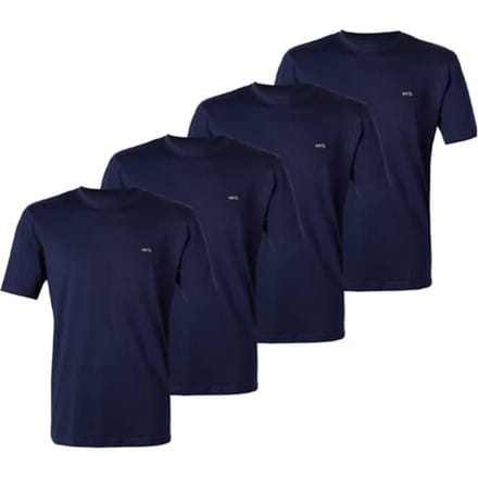 McGregor Premium T-shirt 4-pack Navy Taglia: 3XL | Magliette basic Outlet | Uomo | Blu