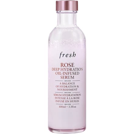 Rose Deep Hydration Oil Infused Serum, 100 ml (3.3 fl oz) white
