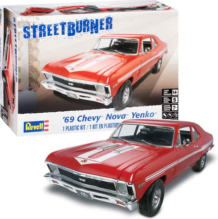 Revell Modelbouwpakket Auto - 14423 1969 Chevy Nova Yenko Car Plastic - 1:25 - Modelbouw