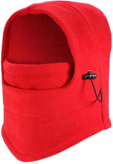 Finnacle - Rode Fleece Bivakmuts | Wintermuts | Motormasker | Balaclava | Wintersport | Unisex