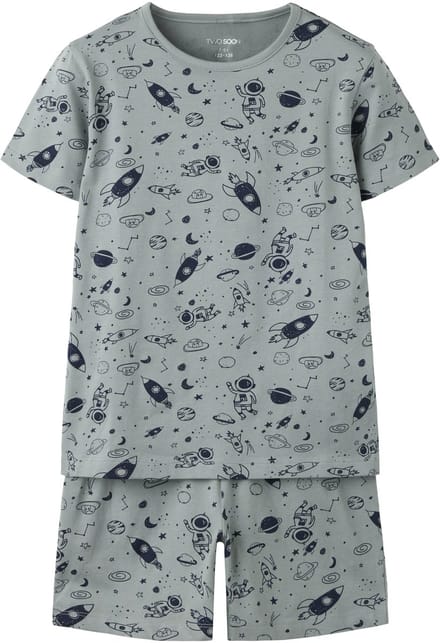 NAME IT - TKMPYJAMAS SS AOP NOOS - Jongens - Pyjamas