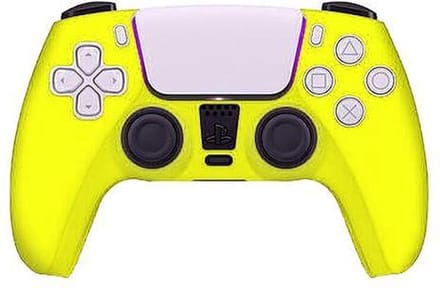 Jumada's PS5 Controller hoes - Playstation 5 - Siliconen - Gamen - Controller - Geel