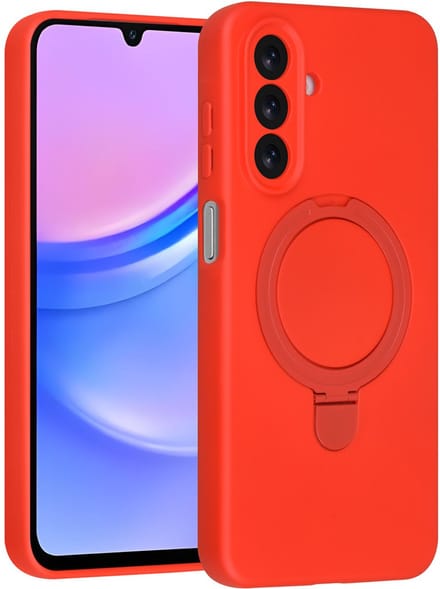 TUNIQ Back cover - Galaxy A17 - Classic Rood - Magsafe met ringhouder - Slank design