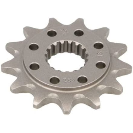 Pignon motorfiets in roestvrij staal anti-modder JT Sprockets 520 HM CRM F450R Supermoto / Honda CR 500 R (PE02) 13T