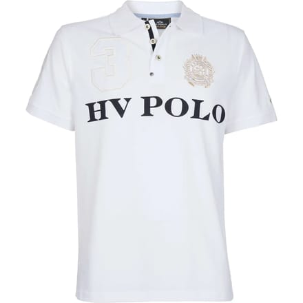 HV Heren Poloshirt Favouritas Eques Wit - XL