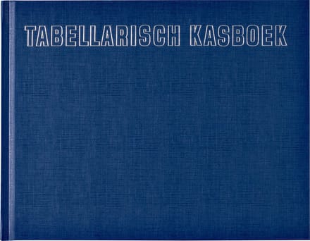 Tabellarisch kasboek A5 liggend 96blz met 2x8 kolommen