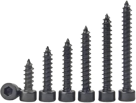 Dailygoods - 20 Stuks M3 x 12 mm Zelftappende Schroeven