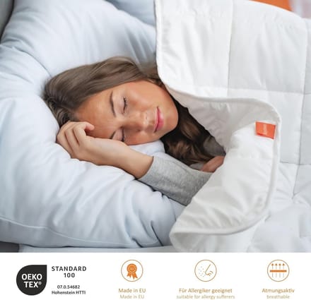 Kussens met Ritssluiting - 100% Microvezel 40 x 80 cm - Washbaar en Allergievriendelijk