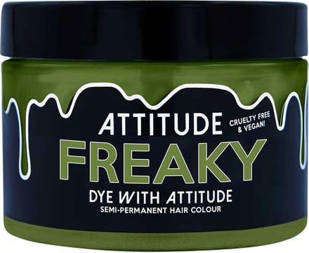 Attitude Hair Dye - Freaky Olive Semi permanente haarverf - Olijfgroen/Groen