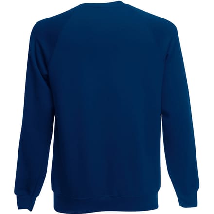 Fruit Of The Loom Kinderen Unisex Raglan mouwen Sweatshirt (Marine)
