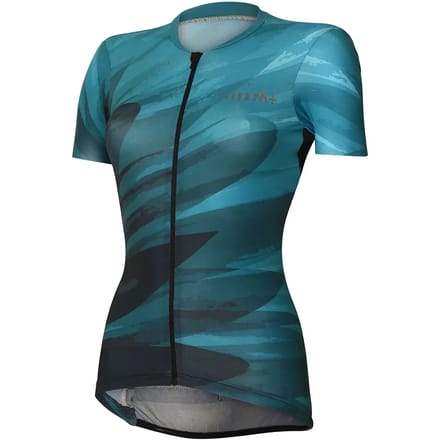 Rh+ Super Light Evo Korte Mouw Wielertrui Blauw L Vrouw