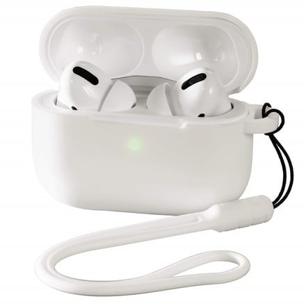 Hama Beschermhoes voor Apple Airpods Pro, wit