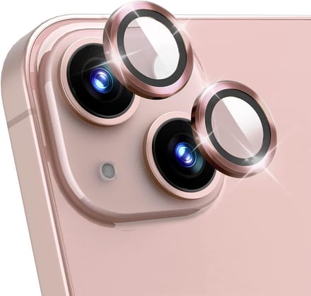 Camera lens beschermer Geschikt voor: iPhone 12 - Premium HD Clear Tempered Glass Lens Cover Protector [Case Friendly] Rosegoud