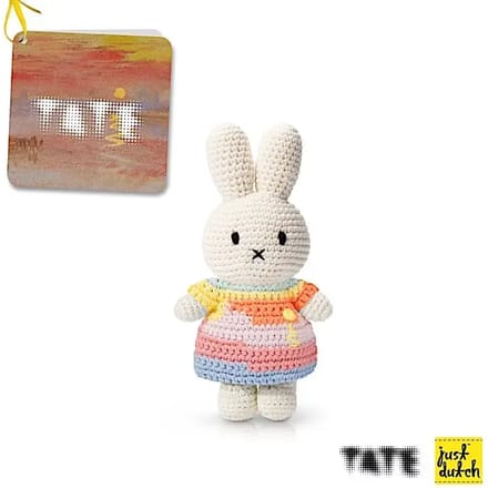 Pluche Just Dutch Miffy x Tate - Miffy Turner