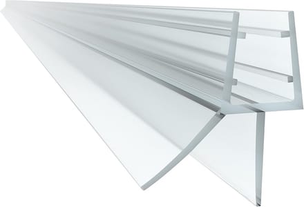 Douchedeur Afdichting 60cm voor 7mm Glasdikte - Waterkerende Afdichtstrip