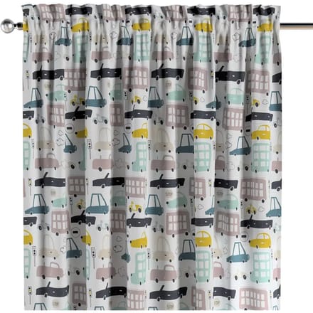 Gordijn met split en volants Yellow Tipi Magic Collection