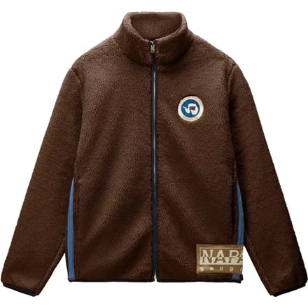 Zip-vest van fleece Napapijri Archive