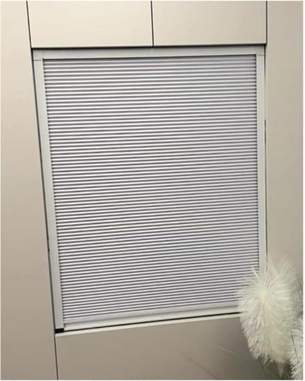 Opvouwbare Deur - Harmonica Deur - Kleine Ruimtes - Montage Zonder Boren - 60x80cm - Wit