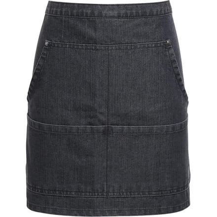 Premier Taille schort voor volwassenen (Zwarte denim)