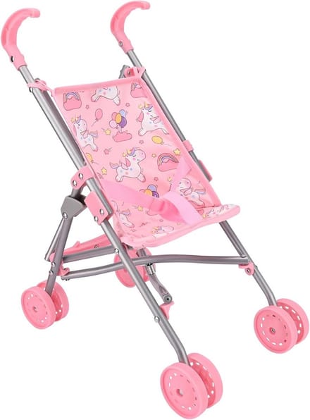 Poppenwagen en Buggy 2-in-1 voor Poppen en Knuffels