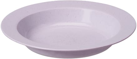 Biologische grote diepe borden, lavendel, 220 mm