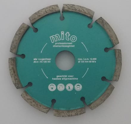 Recofix voegenfrees 125 x 4 mm
