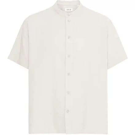 Mandarijnkraag shirt Solid Allan