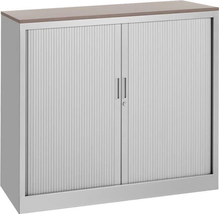 Roldeurkast 105x120x43cm framekleur Wit (RAL9010)